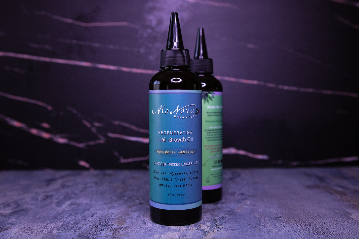 AloNova Essentials™ REGENERATING Hair Growth Oil - 6oz.